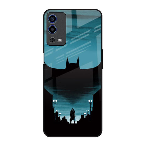 Cyan Bat Glossy Case for Oppo A55