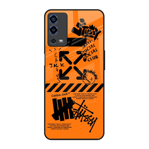Anti Social Club Glossy Case for Oppo A55