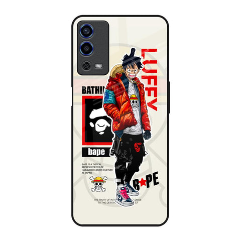 Bape Luffy Glossy Case for Oppo A55
