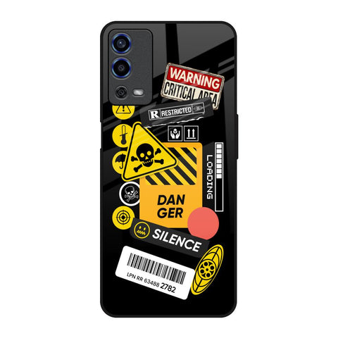 Danger Signs Glossy Case for Oppo A55