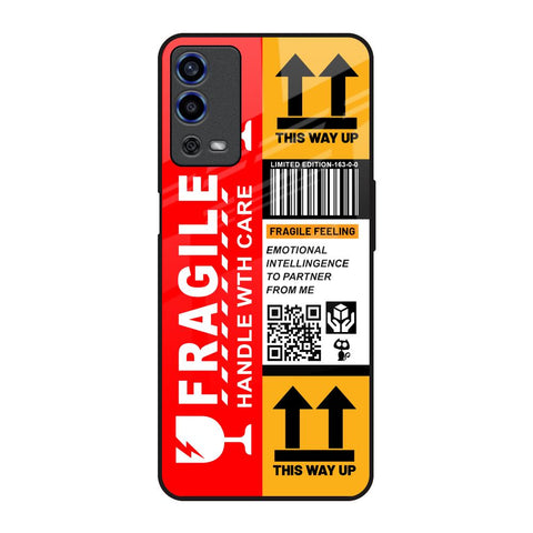 Handle With Care Glossy Case for Oppo A55
