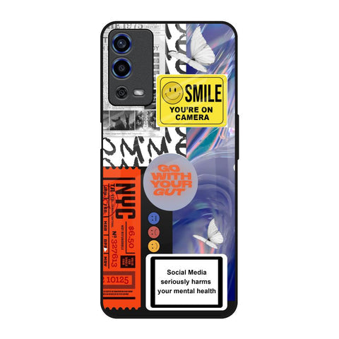 Smile for Camera Glossy Case for Oppo A55