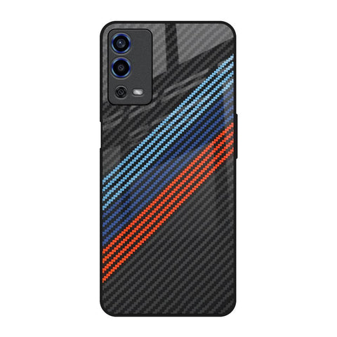 Carbon Inspired Glossy Case for Oppo A55