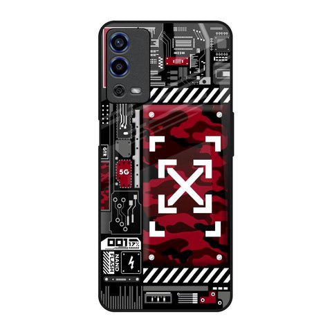 Technology Art Glossy Case for Oppo A55