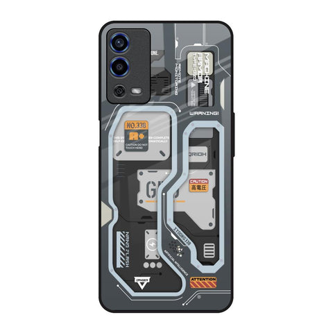 Retro Futuristic Glossy Case for Oppo A55