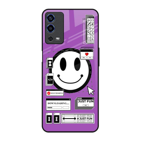 Code with Smile Glossy Case for Oppo A55