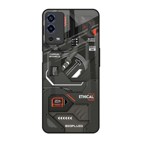 Tech Aesthetics Glossy Case for Oppo A55