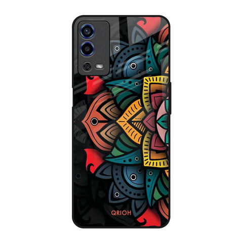 Retro Gorgeous Flower Glossy Case for Oppo A55