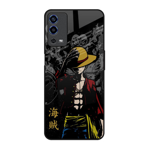 Dark Luffy Glossy Case for Oppo A55