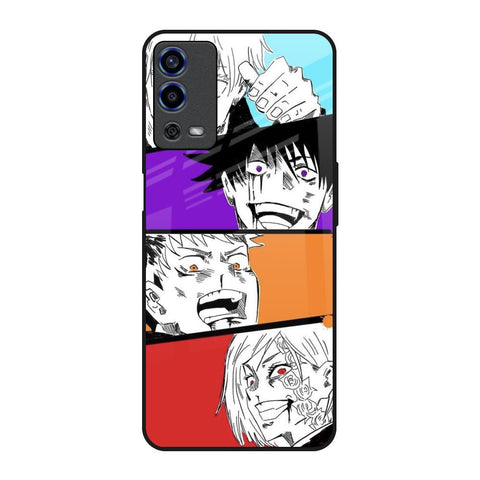 Anime Sketch Glossy Case for Oppo A55