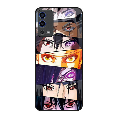 Anime Eyes Glossy Case for Oppo A55