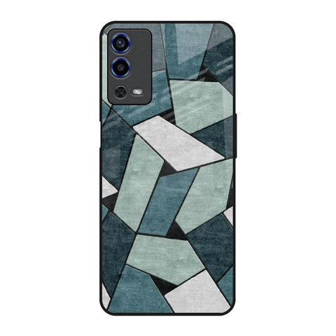 Abstact Tiles Glossy Case for Oppo A55