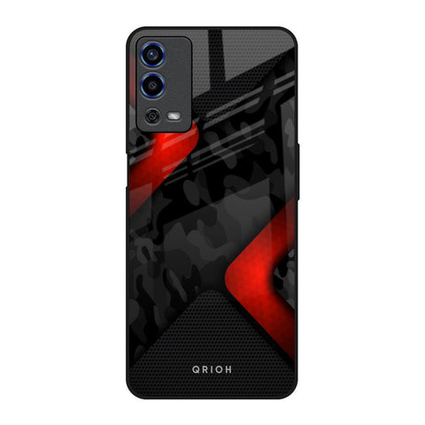 Modern Camo Abstract Glossy Case for Oppo A55