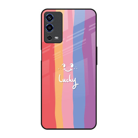 Lucky Abstract Glossy Case for Oppo A55