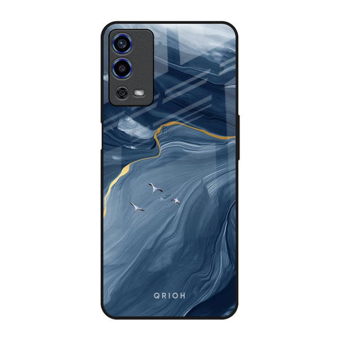 Deep Ocean Marble Glossy Case for Oppo A55