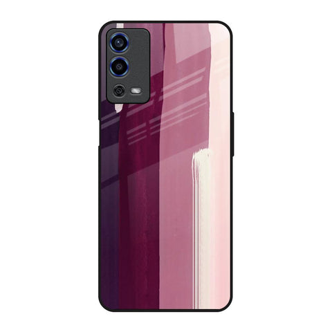 Brush Stroke Art Glossy Case for Oppo A55