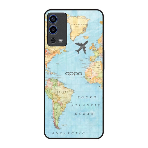 Fly Around The World Glossy Case for Oppo A55