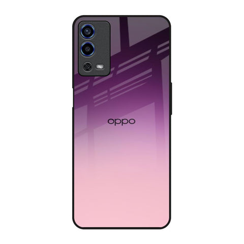 Purple Gradient Glossy case for Oppo A55