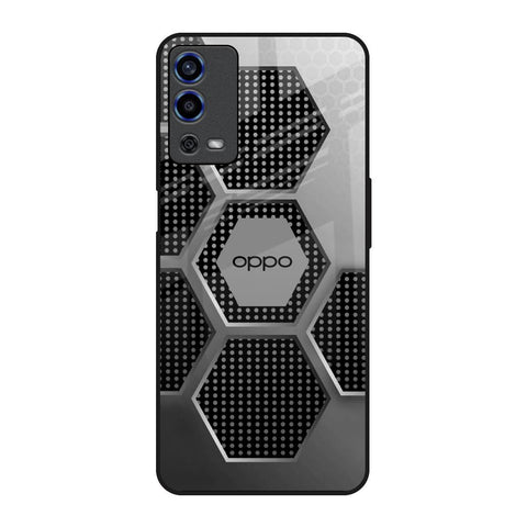Hexagon Style Glossy Case For Oppo A55