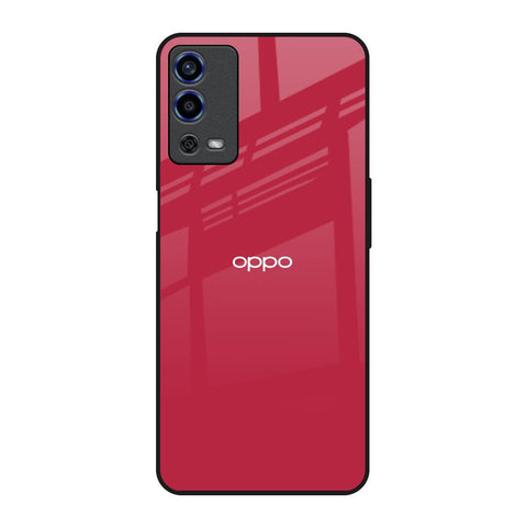 Solo Maroon Glossy case for Oppo A55