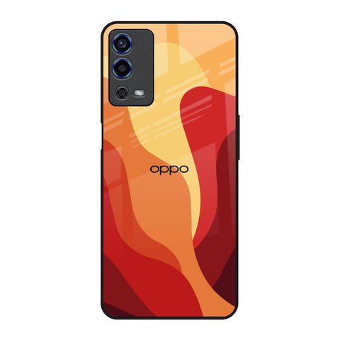Magma Color Pattern Glossy Case for Oppo A55