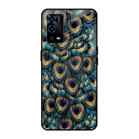 Peacock Feathers Glossy case for Oppo A55