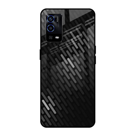 Dark Abstract Pattern Glossy Case For Oppo A55