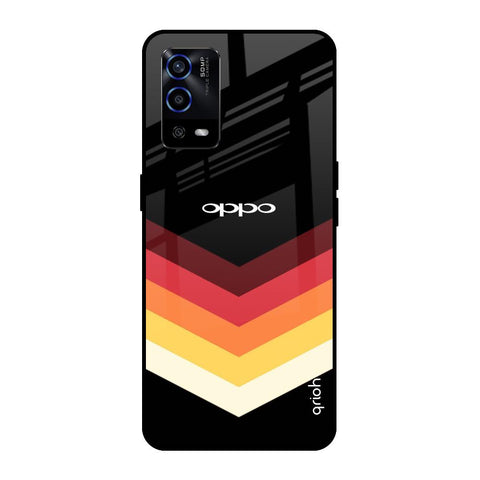 Abstract Arrow Pattern Glossy Case For Oppo A55