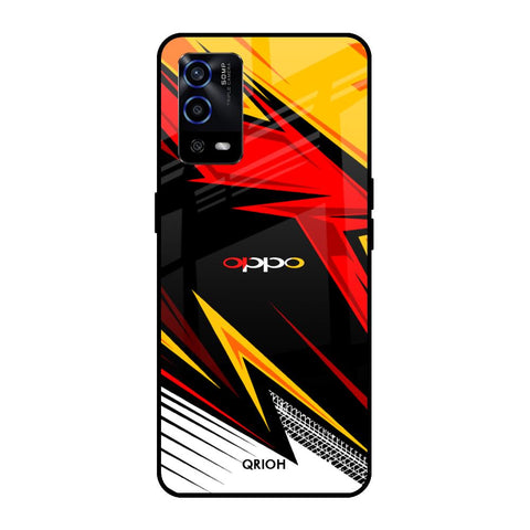 Race Jersey Pattern Glossy Case For Oppo A55