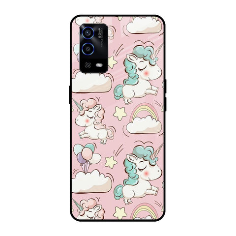 Balloon Unicorn Glossy case for Oppo A55