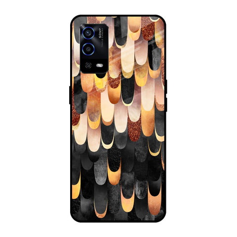 Bronze Abstract Glossy Case for Oppo A55