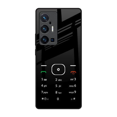 Classic Keypad Pattern Glossy Case for Vivo X70 Pro Plus