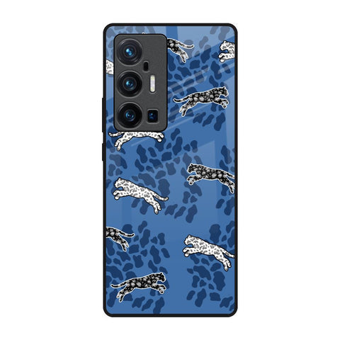 Blue Cheetah Glossy Case for Vivo X70 Pro Plus