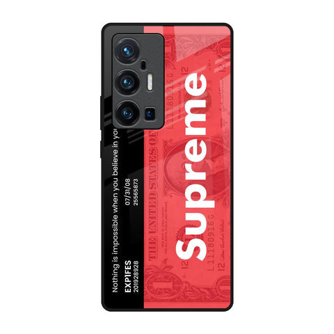 Supreme Ticket Glossy Case for Vivo X70 Pro Plus