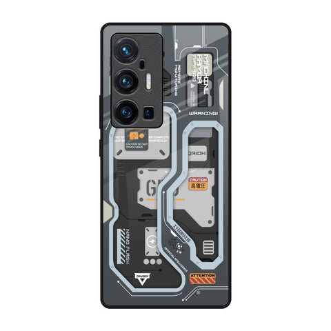 Retro Futuristic Glossy Case for Vivo X70 Pro Plus