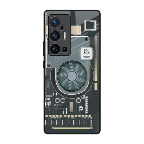 Motherboard Circuit Glossy Case for Vivo X70 Pro Plus
