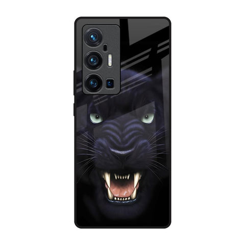 Angry Black Leopard Glossy Case for Vivo X70 Pro Plus