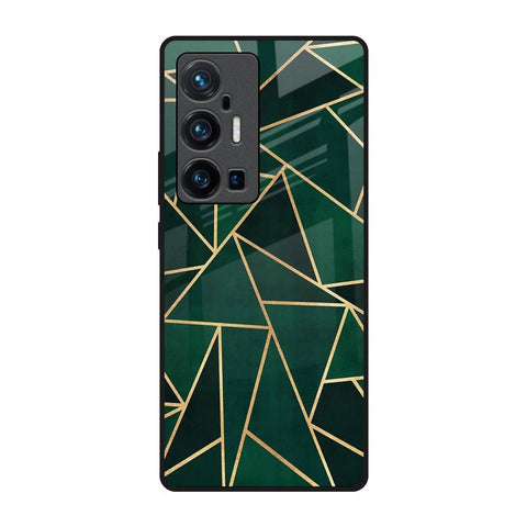 Abstract Green Glossy Case For Vivo X70 Pro Plus