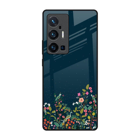 Small Garden Glossy Case For Vivo X70 Pro Plus