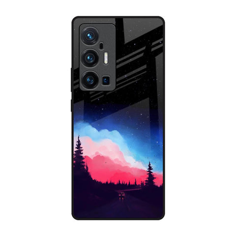 Drive In Dark Glossy Case For Vivo X70 Pro Plus