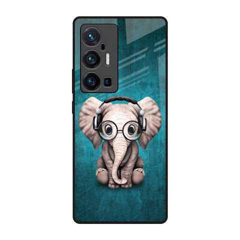Adorable Baby Elephant Glossy Case For Vivo X70 Pro Plus