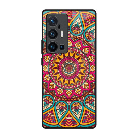 Elegant Mandala Glossy Case for Vivo X70 Pro Plus