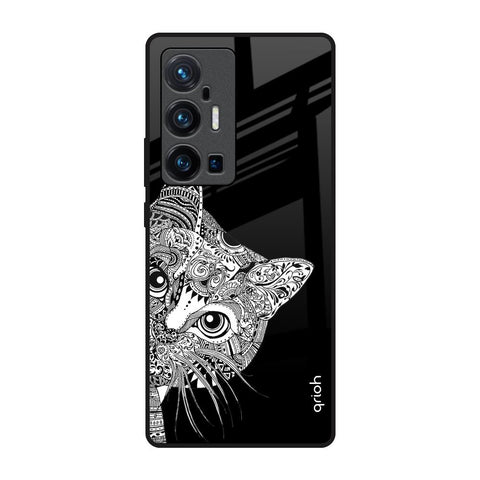 Kitten Mandala Glossy Case for Vivo X70 Pro Plus