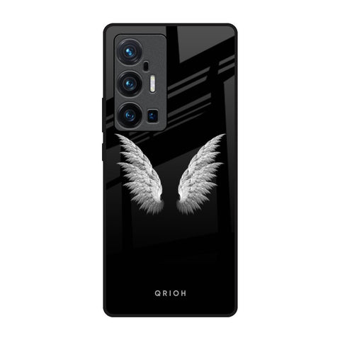 White Angel Wings Glossy Case for Vivo X70 Pro Plus