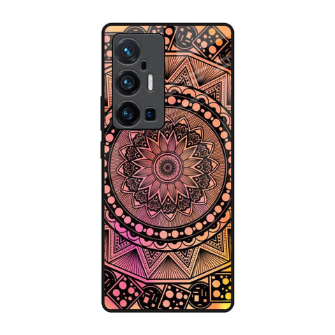 Floral Mandala Glossy Case for Vivo X70 Pro Plus