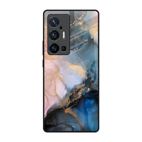 Marble Ink Abstract Glossy Case for Vivo X70 Pro Plus