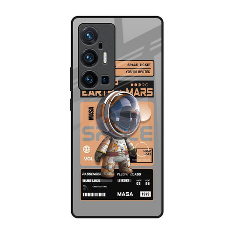 Space Ticket Glossy Case for Vivo X70 Pro Plus