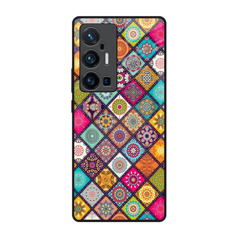 Multicolor Mandala Glossy Case for Vivo X70 Pro Plus