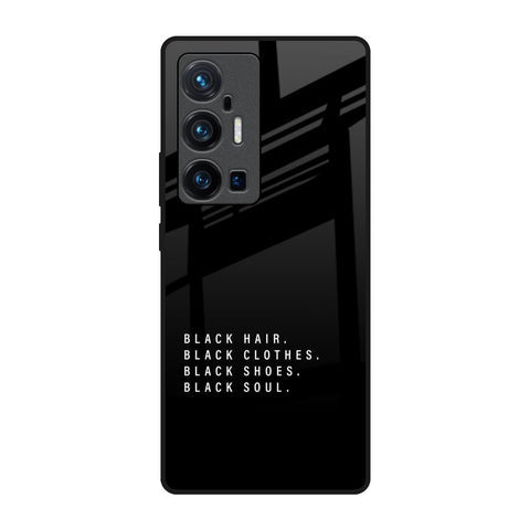 Black Soul Glossy Case for Vivo X70 Pro Plus