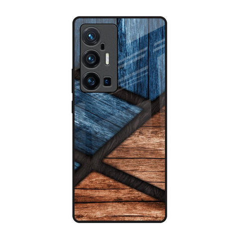 Wooden Tiles Glossy Case for Vivo X70 Pro Plus